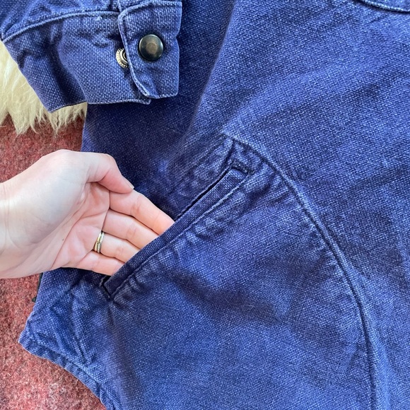 Vintage Alien Workshop Mens Jacket XL shacket Blue Made in USA Grunge Skater Y2K - Picture 4 of 9